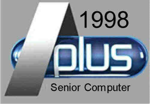A Plus Senior Computer Logo