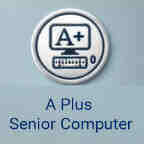 A Plus Senior Computer logo